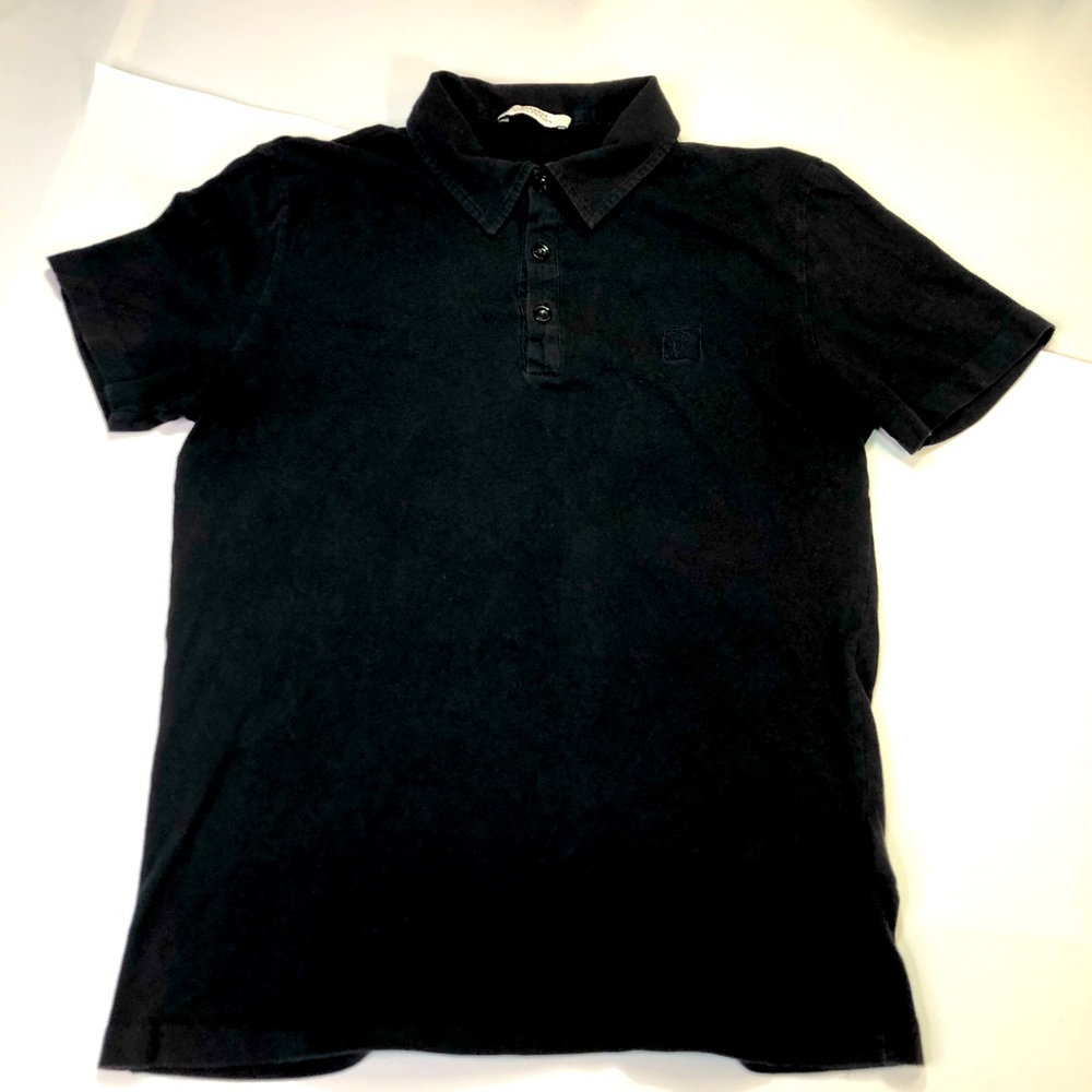 Versace Collection W Small Size Black Polo Shirt